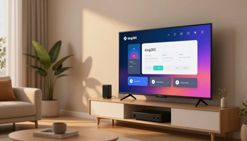 Configuration de l'application King365 tv Configuration de l'application King365 tv